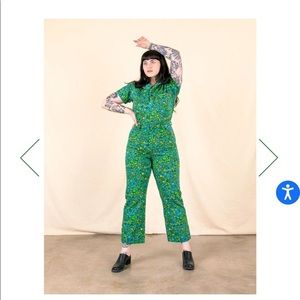 Big Bud Press Moss Blossom Jumpsuit XL